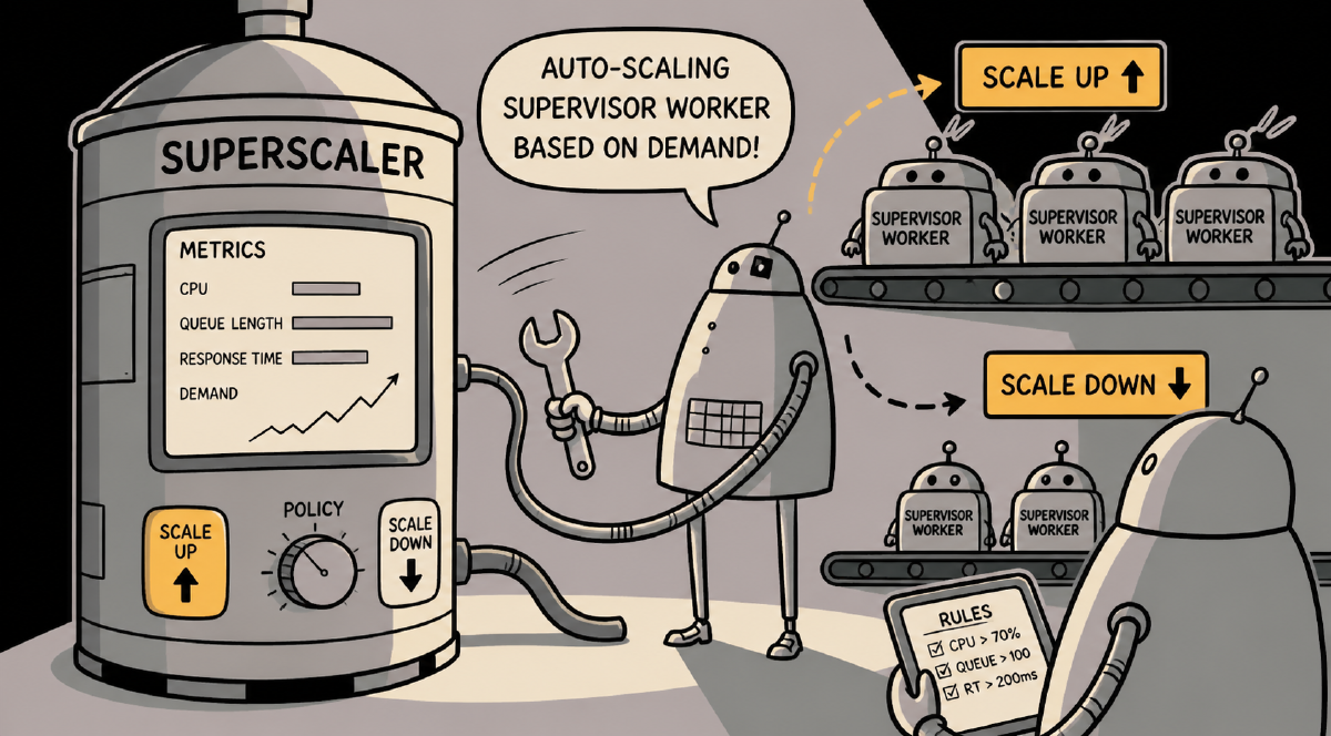 Superscaler, Autoscaler Open-Source untuk Supervisor Workers
